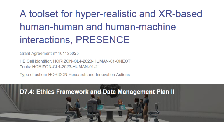 D7.4 Ethics Framework and Data Management Plan II