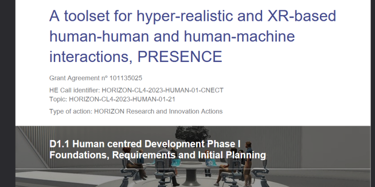 D1.1 Human Centred Development Phase