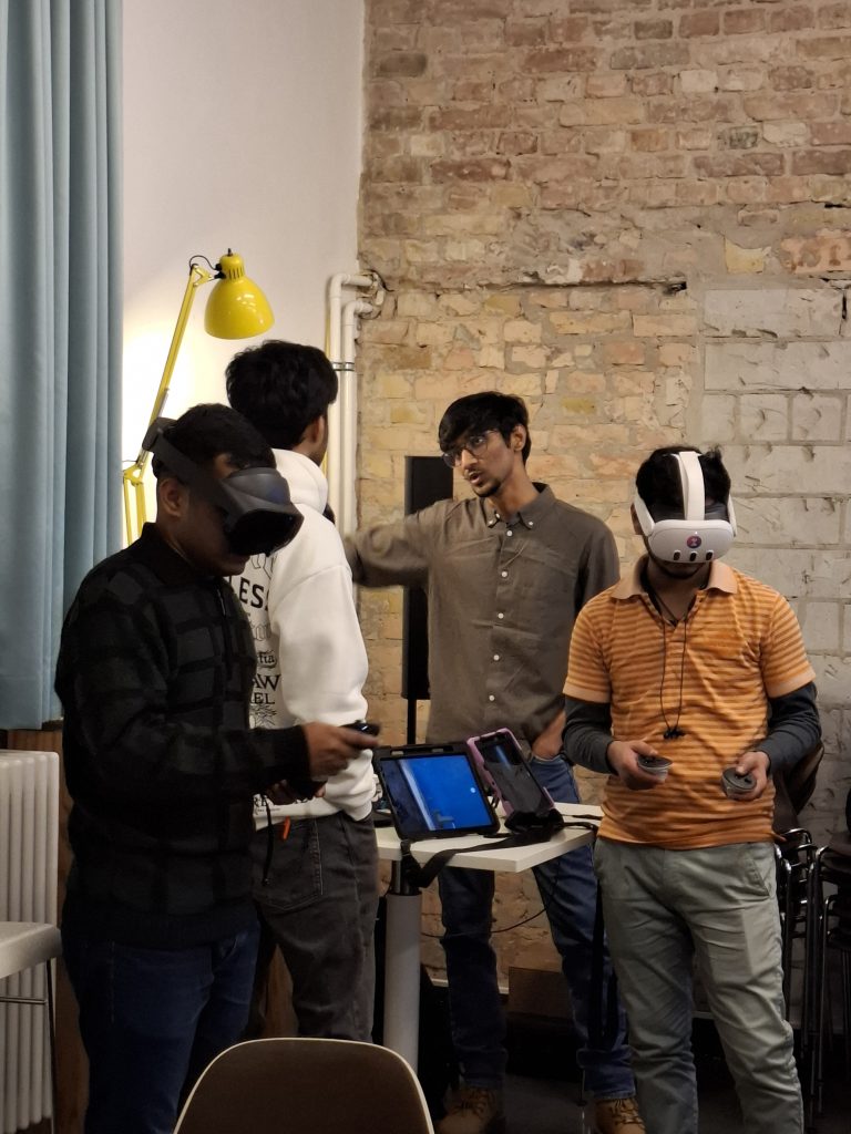 PRESENCE testing with a Cultural XR demonstrator – Tunnel 57 at Vision Xperience, hubraum x ZAUBAR